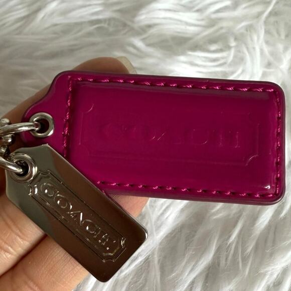 2" COACH Replacement Set of Two Fob Bag Charm Hang tag Hangtag - Picture 1 of 3